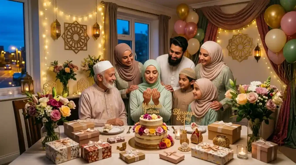 Birthday Celebration Wishes in Arabic Dua Text