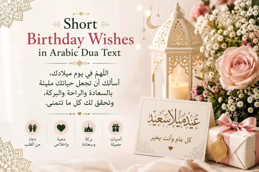 Birthday Wishes in Arabic