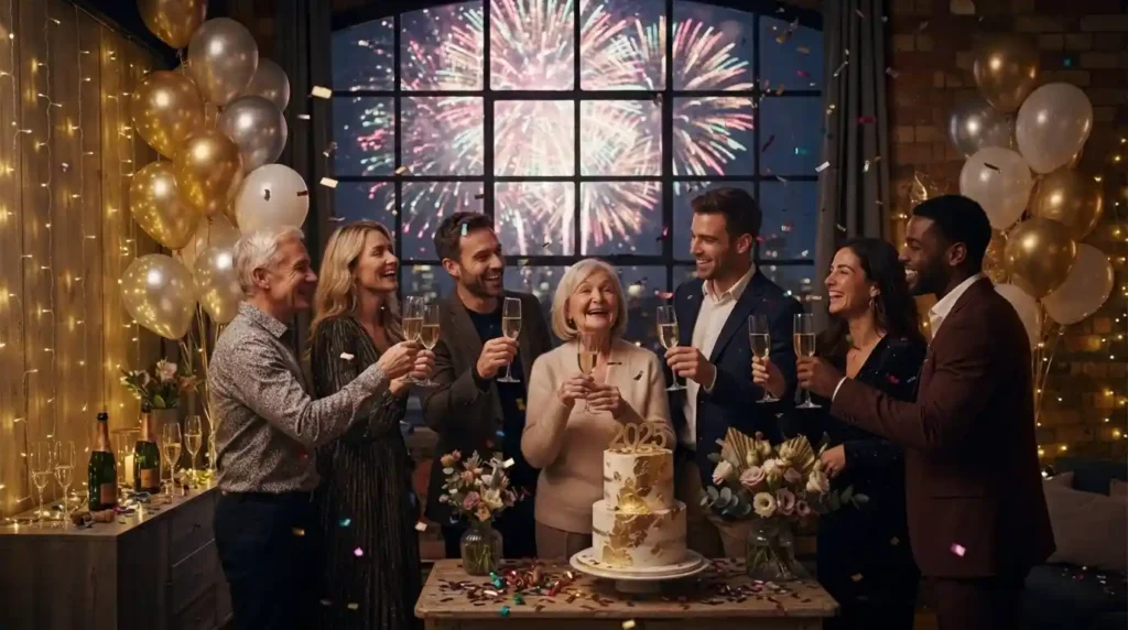 Celebration New Year Wishes in English