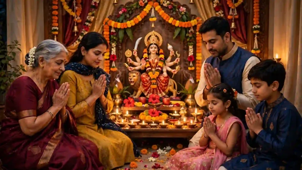 Emotional Happy Navratri Wishes for WhatsApp