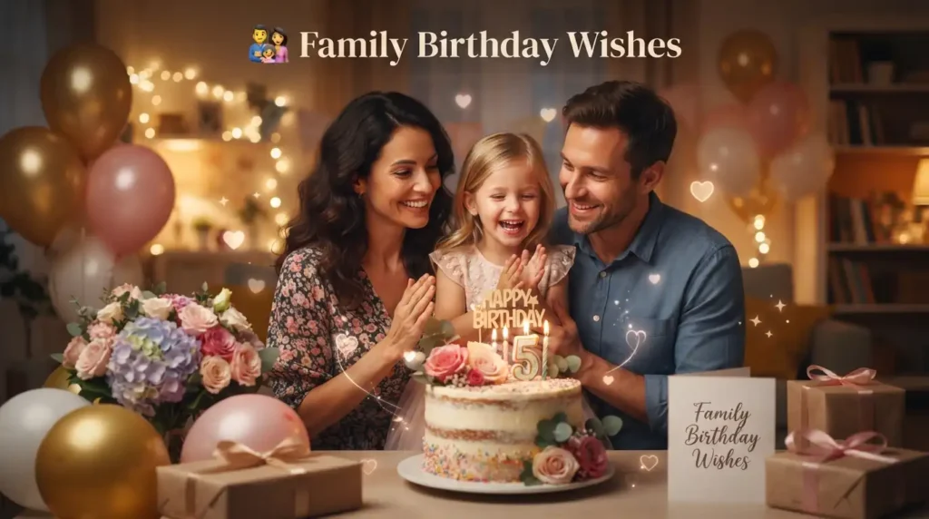 Family Birthday Wishes