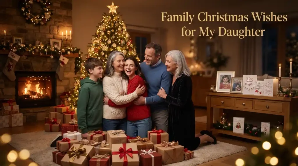 Family Christmas Wishes for My Daughter
