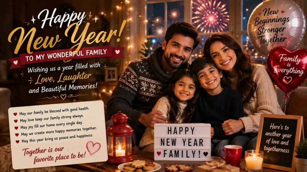 Family New Year Wishes