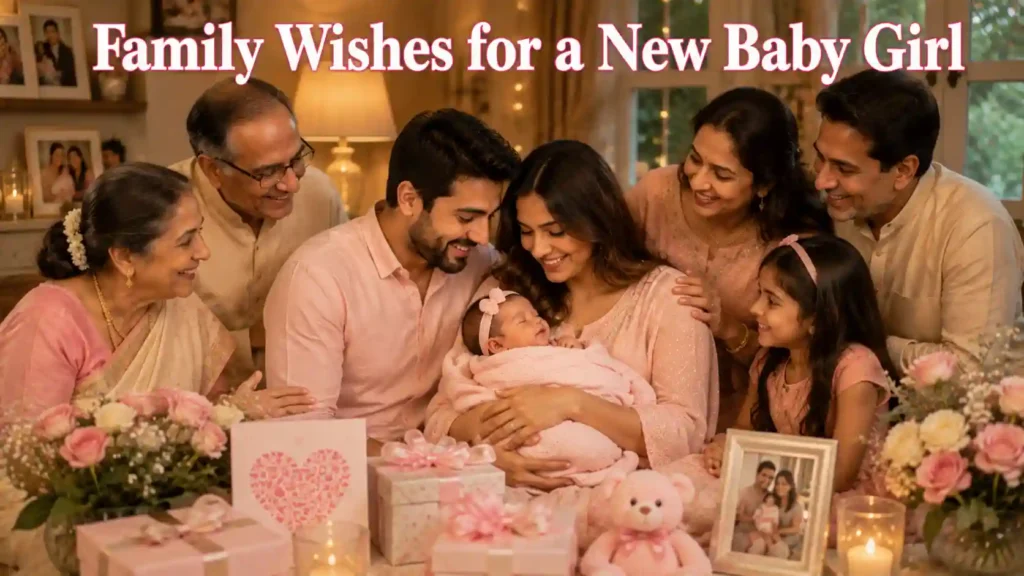 Family Wishes for New Baby Girl