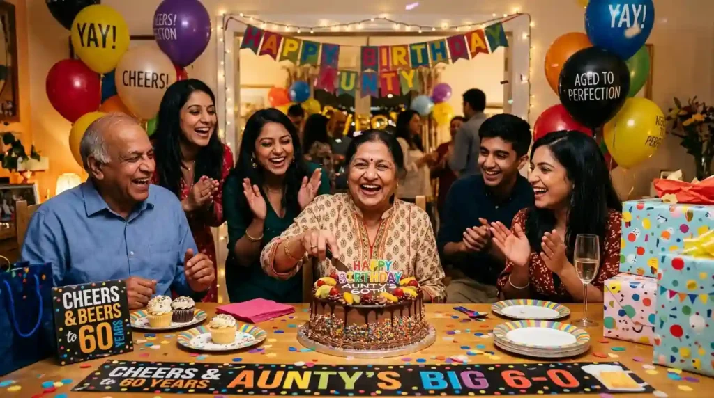 Funny Birthday Wishes for Aunty