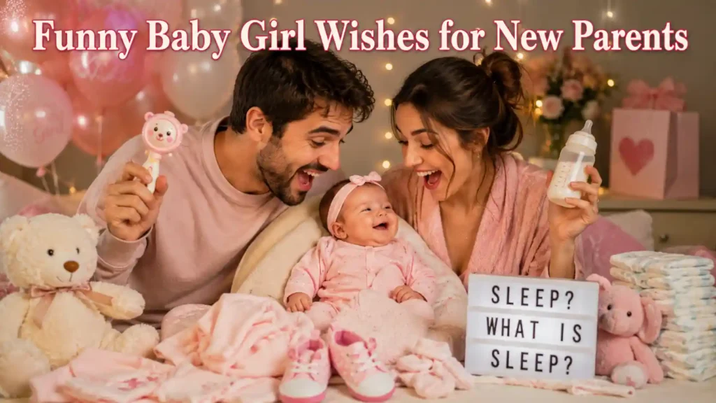 Funny New Baby Girl Wishes
