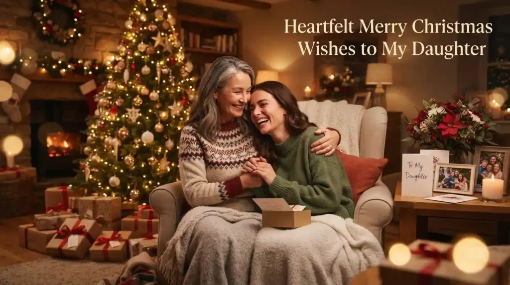 Heartfelt Merry Christmas Wishes to My Daughter