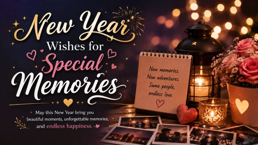 ✨ New Year Wishes for Special Memories