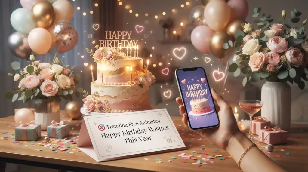 Trending Free Animated Happy Birthday Wishes This Year