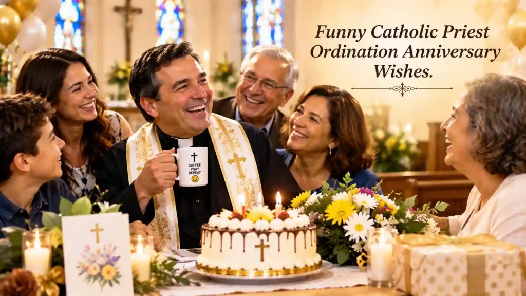 Funny Catholic Priest Ordination Anniversary Wishes