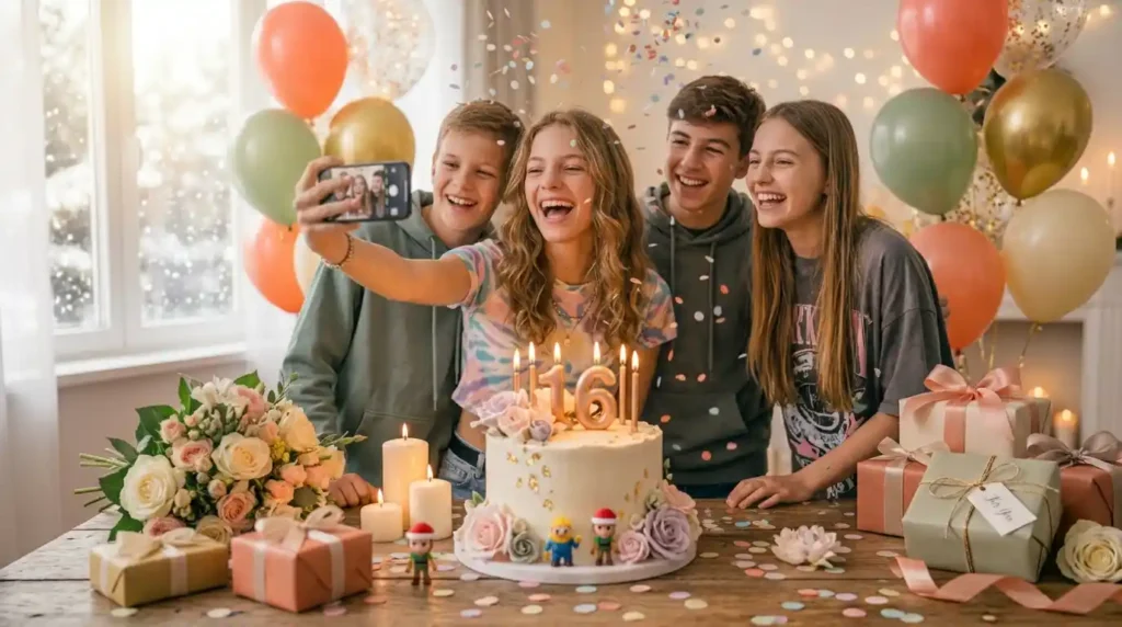 Social Media Caption Ideas for a Teen Birthday