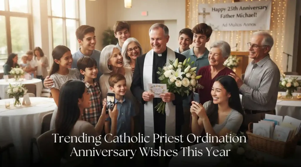 Trending Catholic Priest Ordination Anniversary Wishes This Year