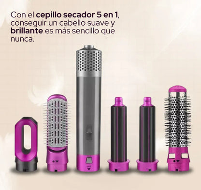 Cepillo Secador 5 en 1 GlowRush®
