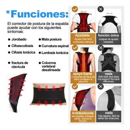 Corrector de Postura Doble Cinturón FlexBack®