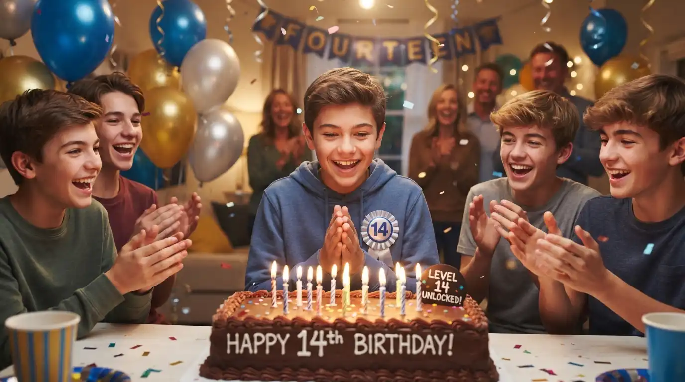 14th birthday wishes for boy