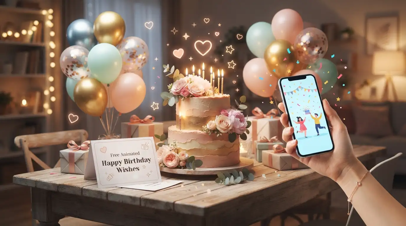 Animated Happy Birthday Wishes