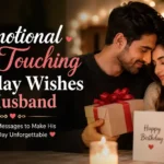 Emotional Heart Touching Birthday Wishes for Husband