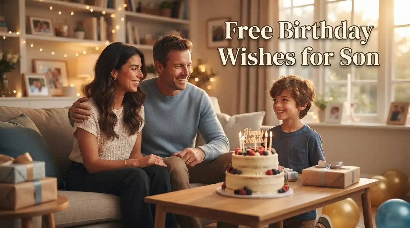 Free Birthday Wishes For Son