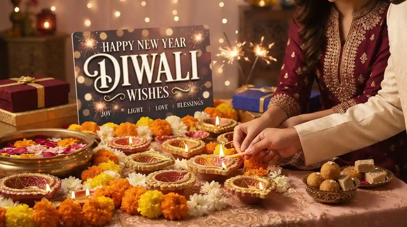 Happy New Year Diwali Wishes