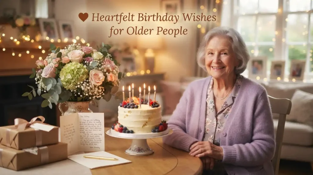 Heartfelt Birthday Wishes for Older People