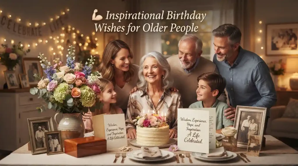 Inspirational Birthday Wishes for Older People