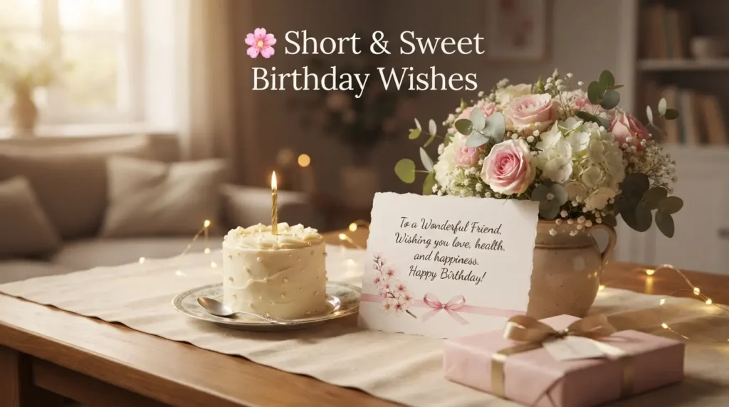 Short & Sweet Birthday Wishes