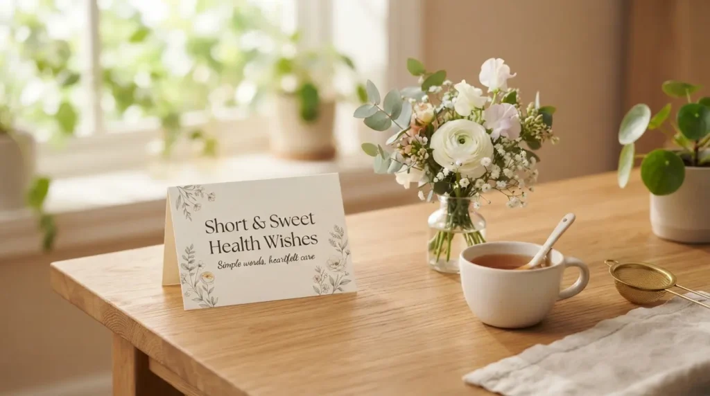 Short & Sweet Health Wishes