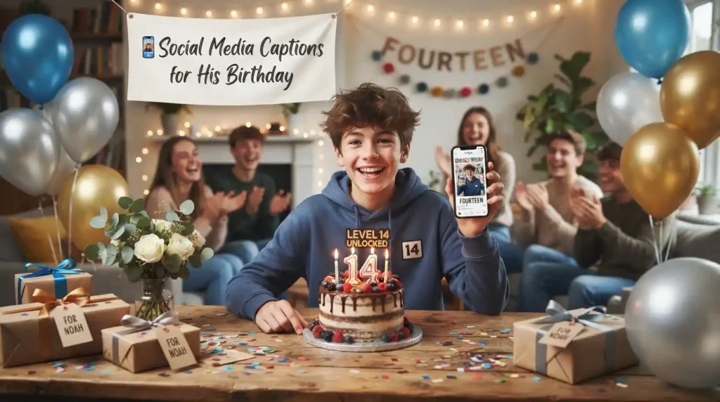 Social Media Captions for His Birthday