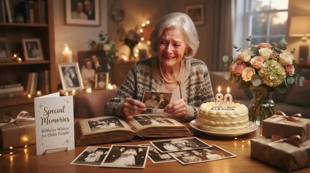 Special Memories Birthday Wishes for Older People