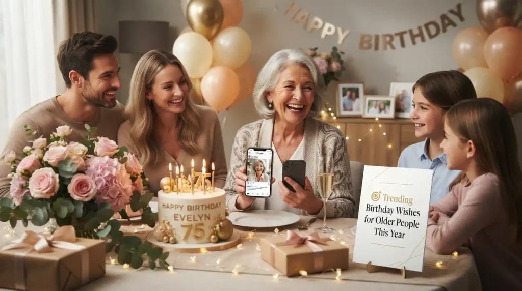 Trending Birthday Wishes for Older People This Year