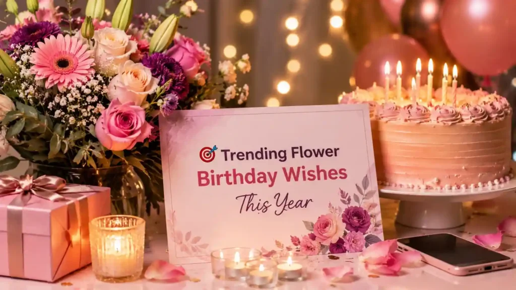 Trending Flower Birthday Wishes This Year