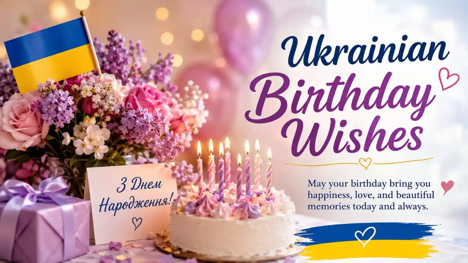 Ukrainian Birthday Wishes