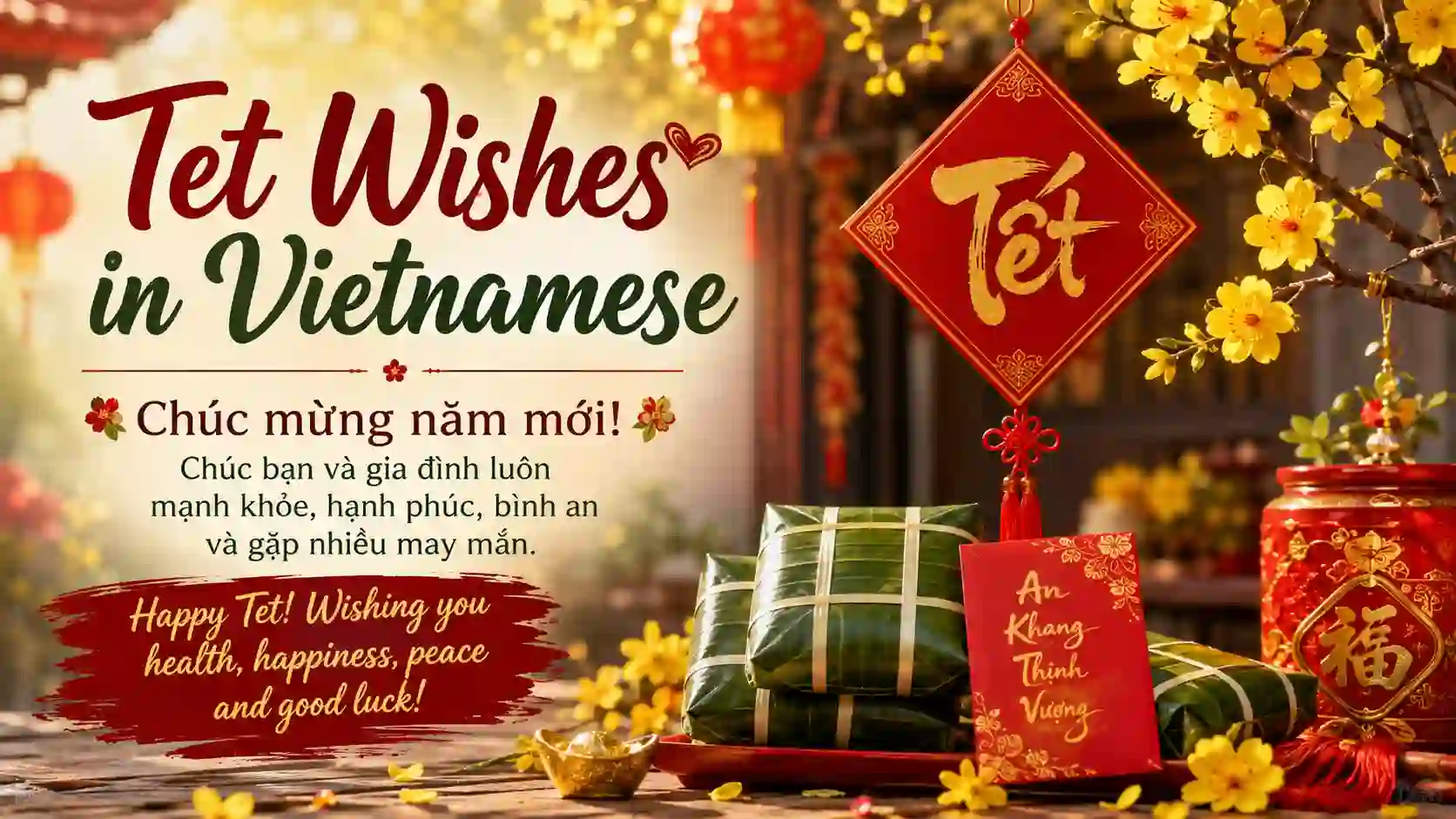 Tet Wishes in Vietnamese