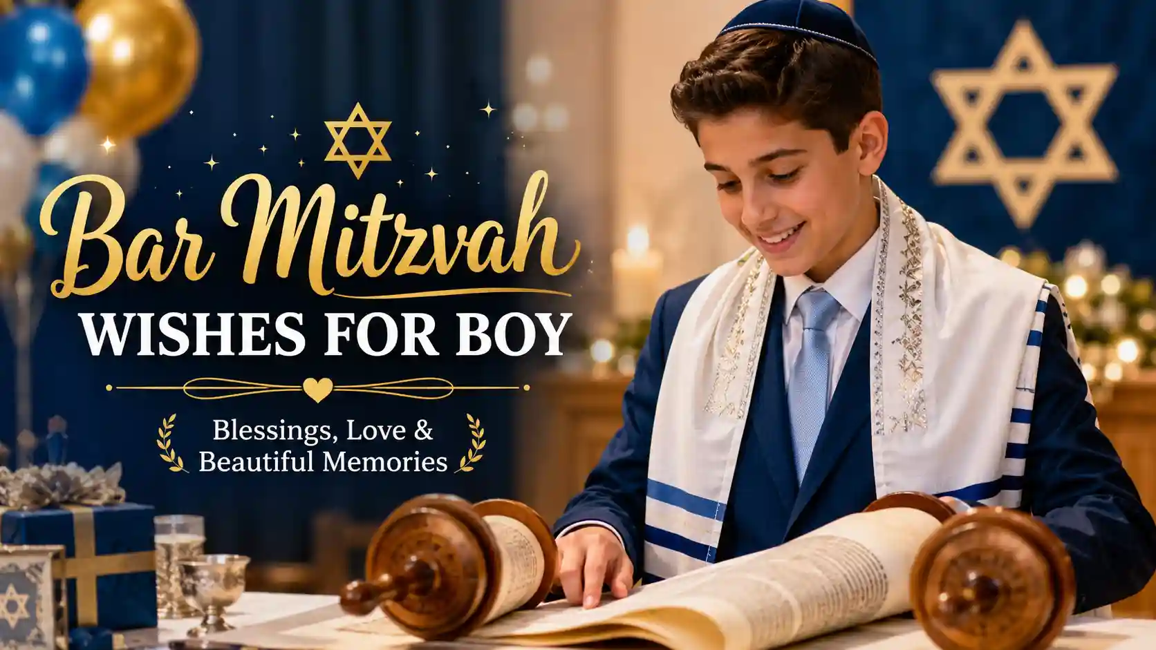 Bar Mitzvah Wishes For Boy