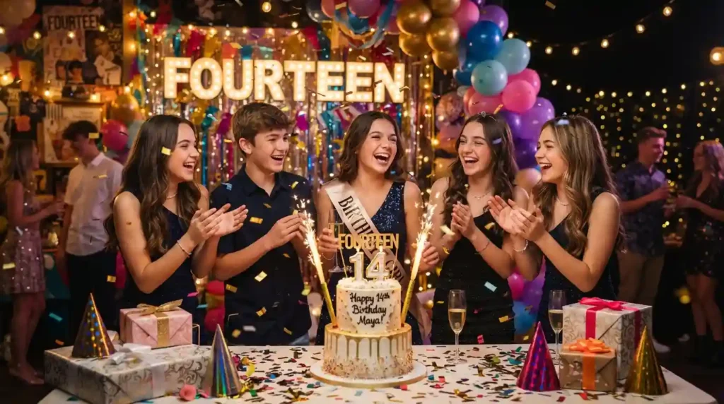 Celebration Wishes for Turning 14