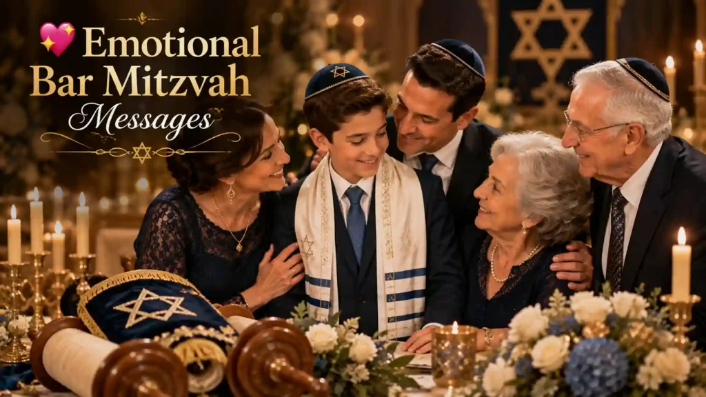 Emotional Bar Mitzvah Messages