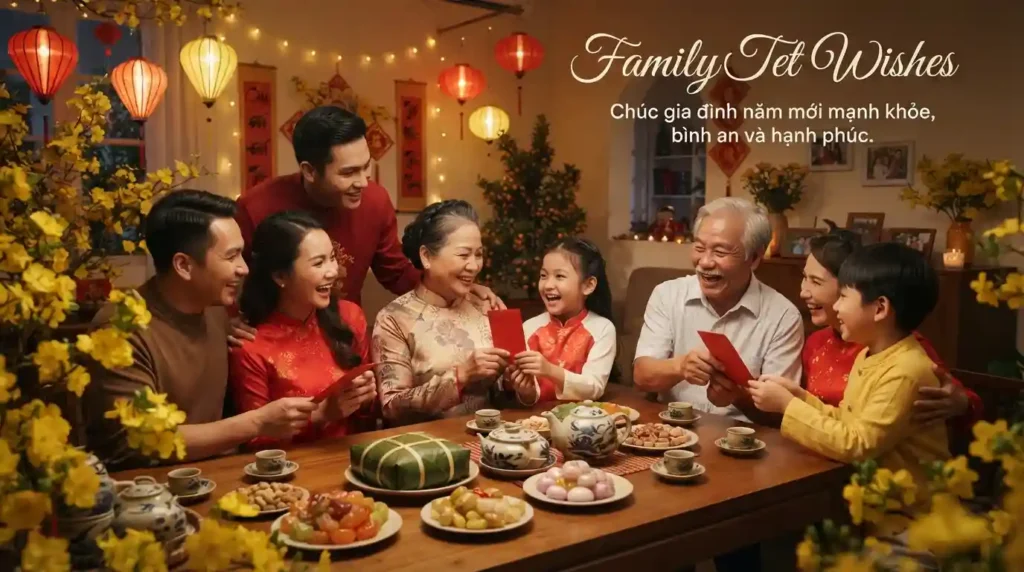 Family Tet Wishes
