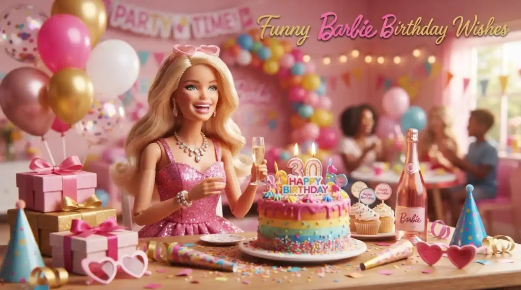 Funny Barbie Birthday Wishes