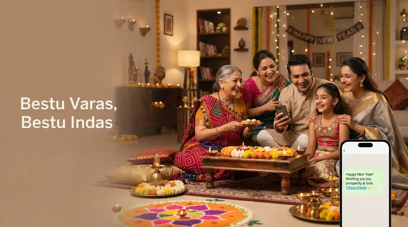Gujarati New Year Wishes in English