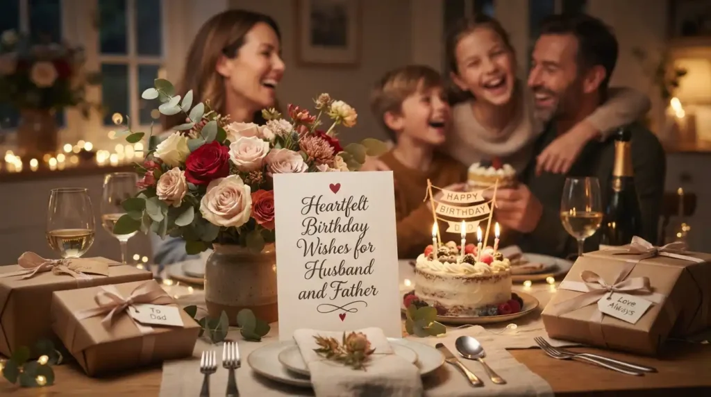Heartfelt Birthday Wishes for Husband and Father