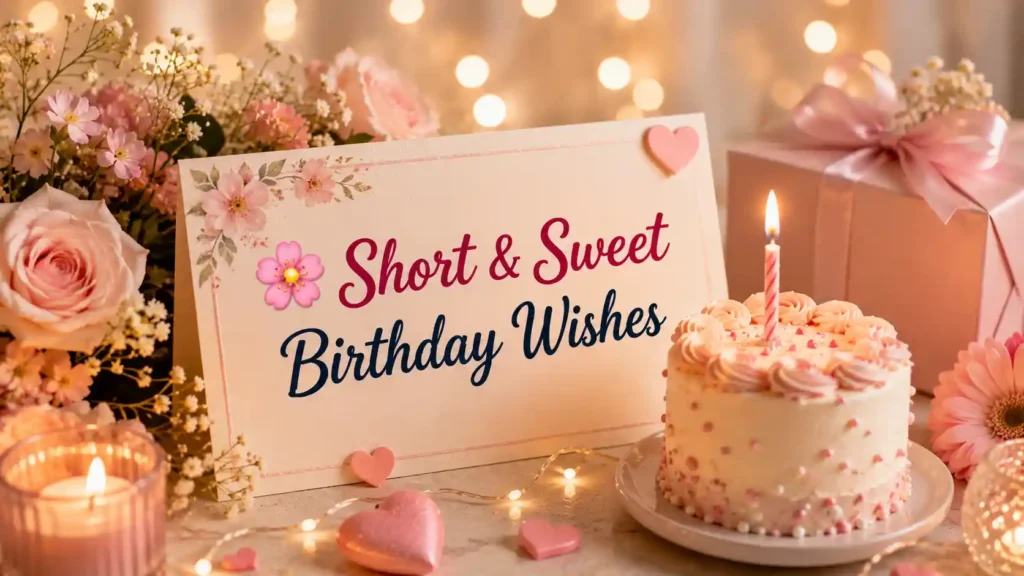 Short & Sweet Birthday Wishes