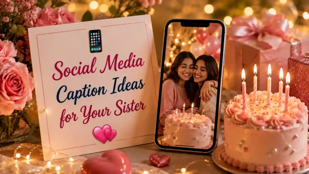 Social Media Caption Ideas for Your Sister