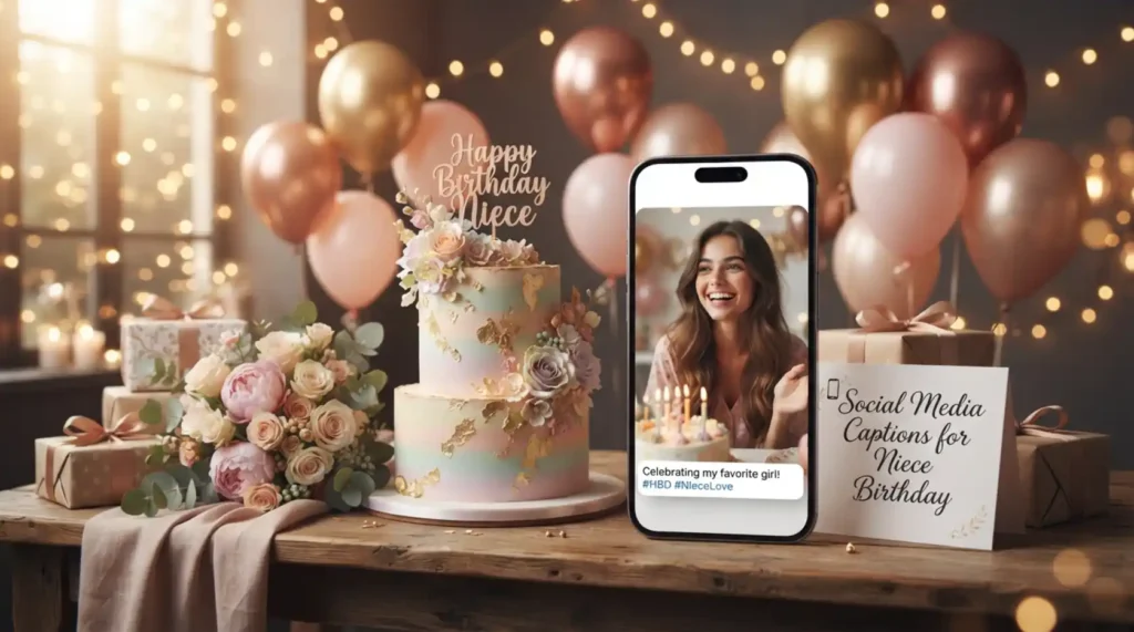 Social Media Captions for Niece Birthday