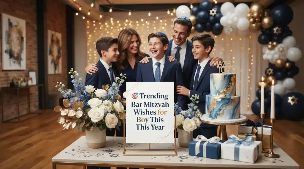 Trending Bar Mitzvah Wishes for Boy This Year