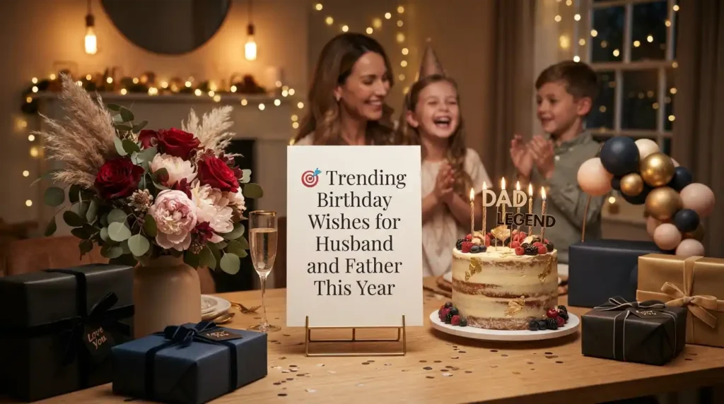 Trending Birthday Wishes for Husband and Father This Year
