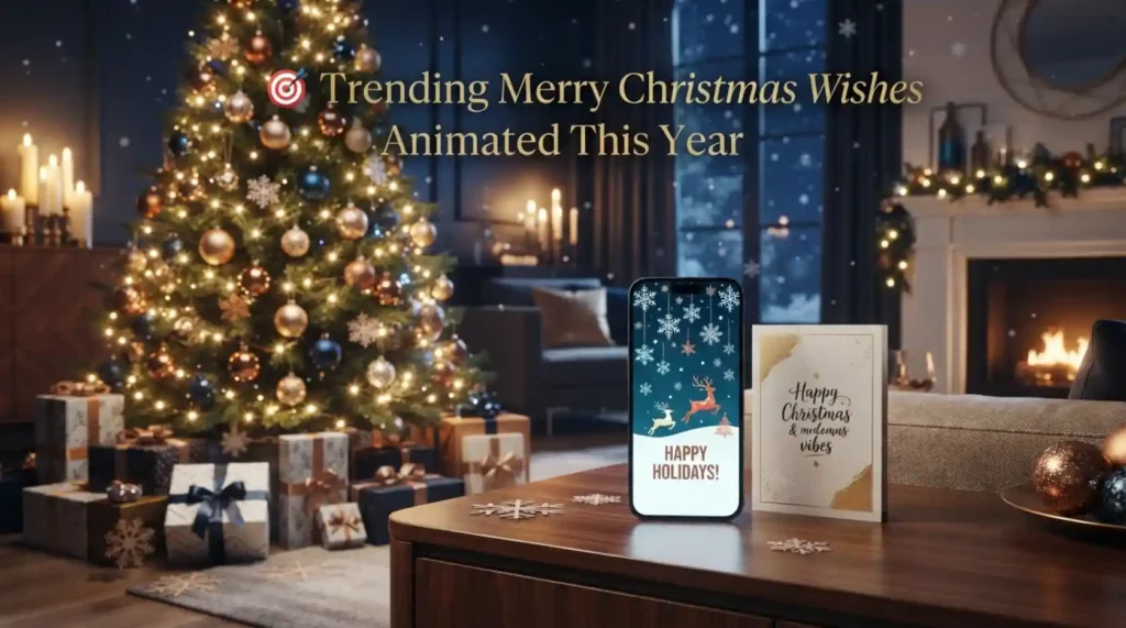 Trending Merry Christmas Wishes Animated This Year